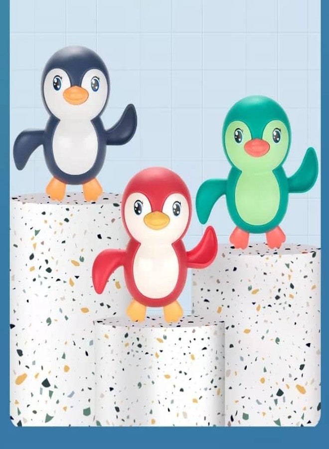 BLISSBORN Swimming Penguin Bath Toy / Toddlers Swimming Floating Playing Toy in Bathroom Beach Pool Colourful Water Toys (Colour May Vary) -1 Pcs - Image 3